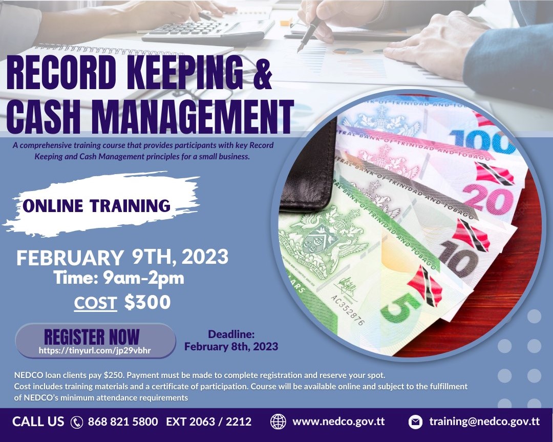 Record Keeping & Cash Management